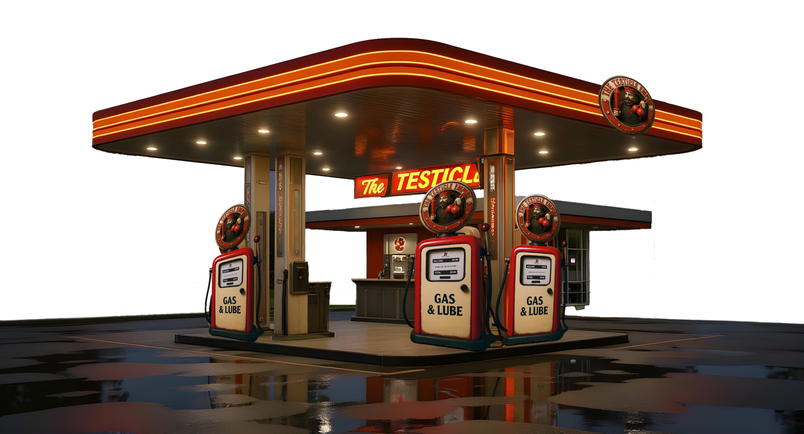 Testicle Empire Free Fuel Station