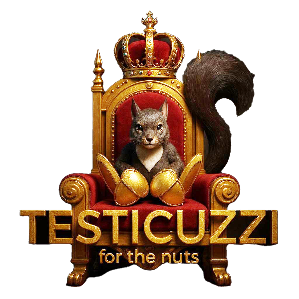 Testicuzzi Logo King Squirrel