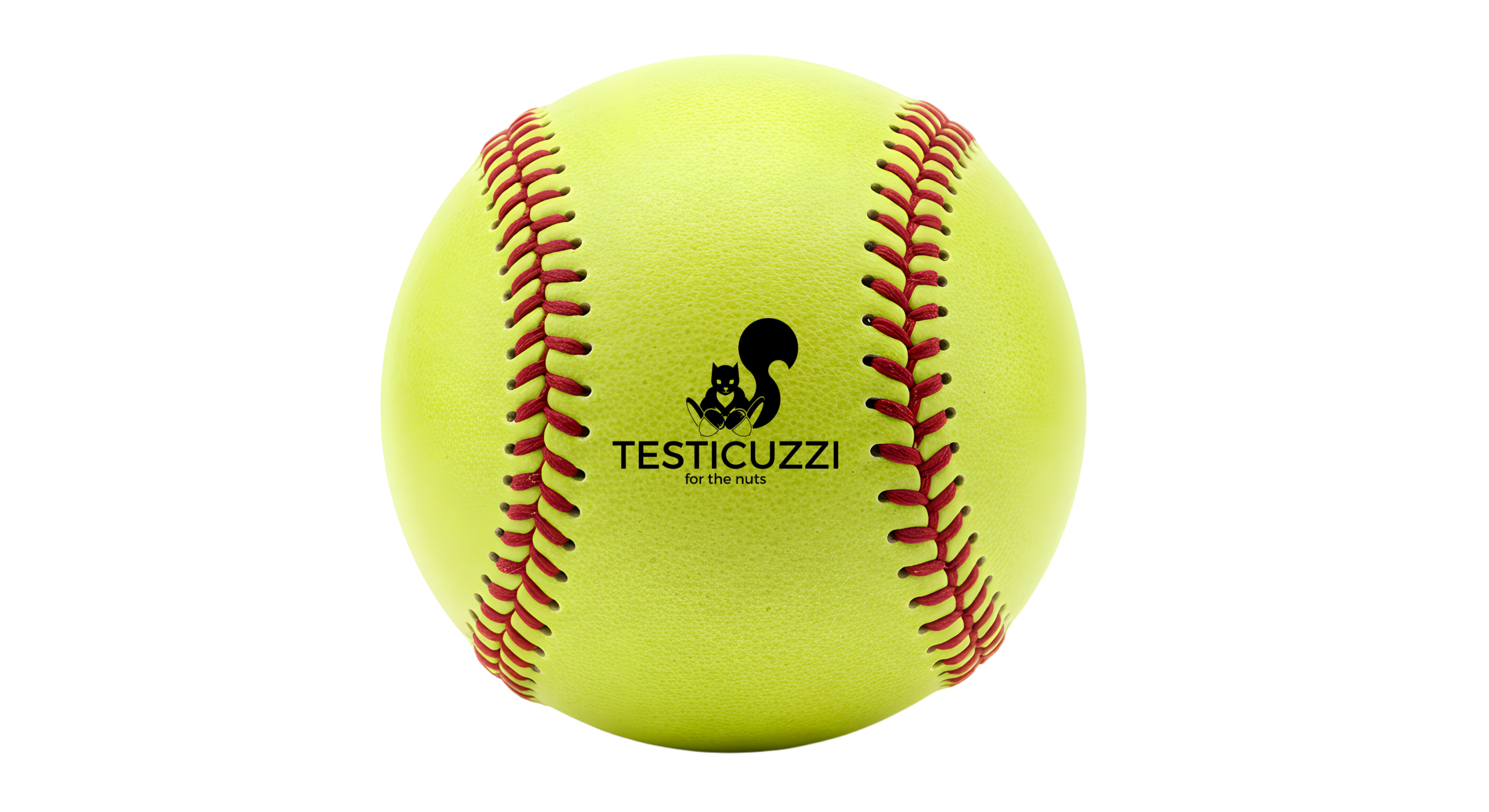 Testicuzzi Branded Lime Green Softball
