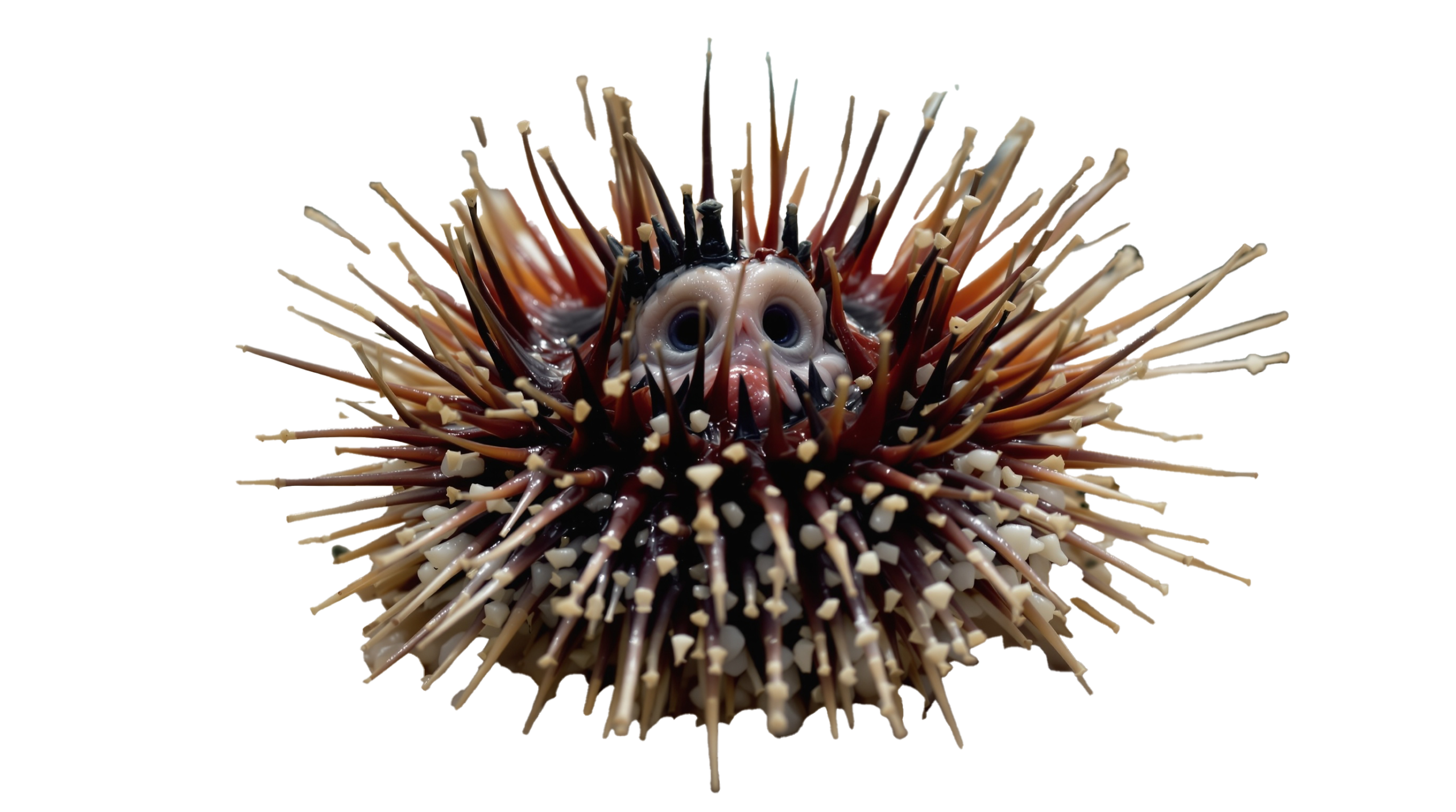 Sea Urchin with Don't eat me eyes